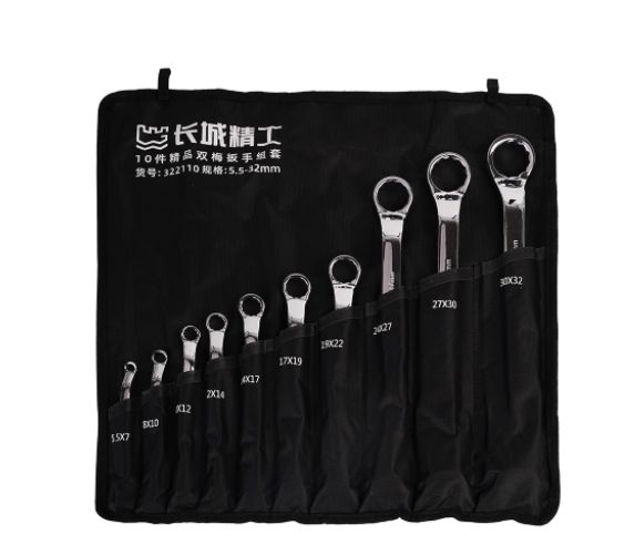 "Great Wall Master" 10-Piece Double-Ended Ratchet Wrench Set
